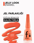 Flormar Jelly Look Nail Enamel High-Shine Gel Polish 11ml