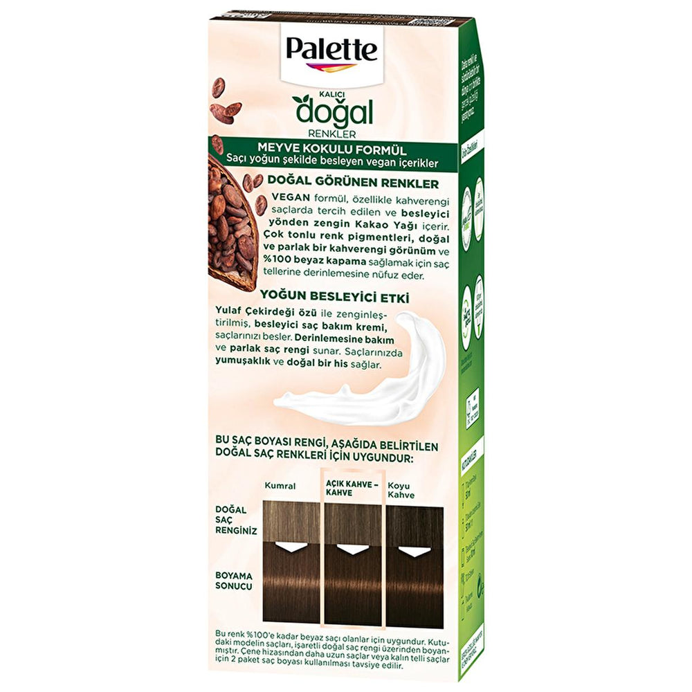 Palette Permanent Natural Color Hair Dye - 4-60 Golden Brown | 4.23 fl. oz. - view 2