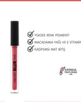 Note Velvet Blur Tint Moisturizing Matte Lipstick 02 Rose Dusk