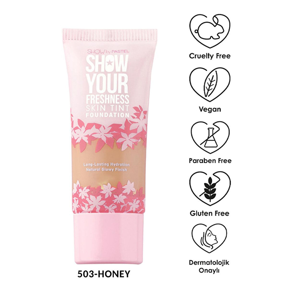 Show by Pastel Skin Tint Foundation - Natural Makeup, Cruelty-Free, Vegan - 6 Color Options - view 4