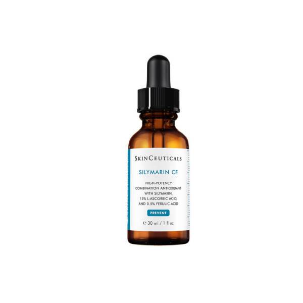 Skinceuticals Antioxidant Serum Silymarin CF - Vitamin C Serum for Anti-Aging & Acne-Prone Skin - Face Serum