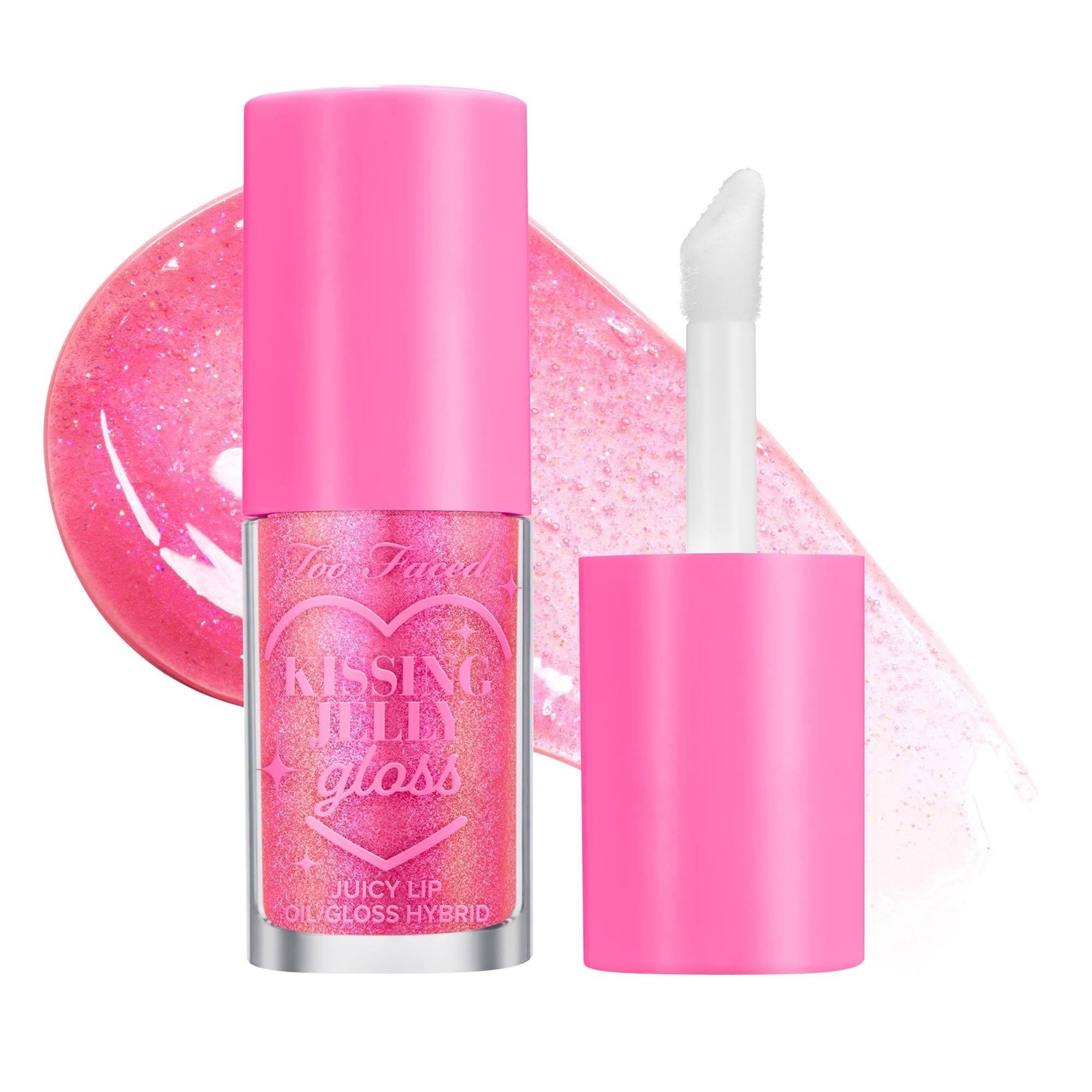 Kissing Jelly: Hydrating Lip Oil Gloss - Non-Sticky, Vegan & Cruelty-Free - Sheer Color, 12-Hour Moisture with Jojoba & Sunflower Seed Oil Kissing Jelly Lip Oil Gloss: Hydrating, Non-Sticky, Vegan lip oil, lip gloss, non-sticky lip gloss, hydrating lip oil, vegan lip gloss, cruelty-free lip gloss, moisturizing lip oil, sheer lip color, jojoba oil lip gloss, sunflower seed oil lip oil, lip care, vegan, cruelty-free, non-sticky, hydrating, moisturizing, sheer color, sunflower seed oil, jojoba oil, lip treatme
