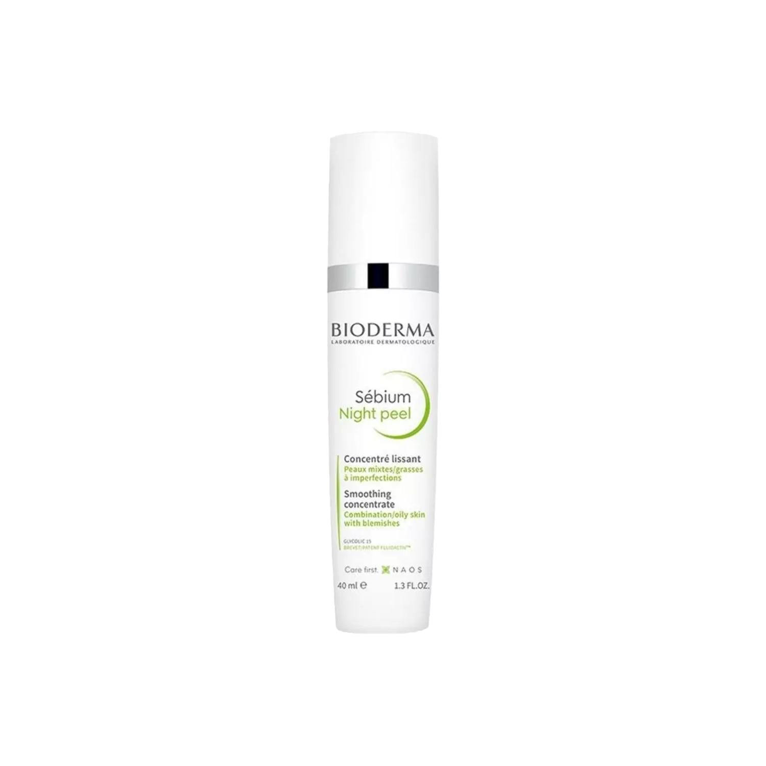 Bioderma Sebium Night Peel Arındırıcı Gece Serumu 40 ml - Gentle Night Serum for Acne-Prone Skin Bioderma Sebium Night Peel 40ml - Gentle Acne Care Bioderma Sebium Night Peel, Arındırıcı Gece Serumu, Acne-prone skin care, Night serum for sensitive skin, Dermatologically tested skincare, Skincare for acne, Gentle night serum, Bioderma Sebium product line, Acne control, Sensitive skin care, Night care routine
