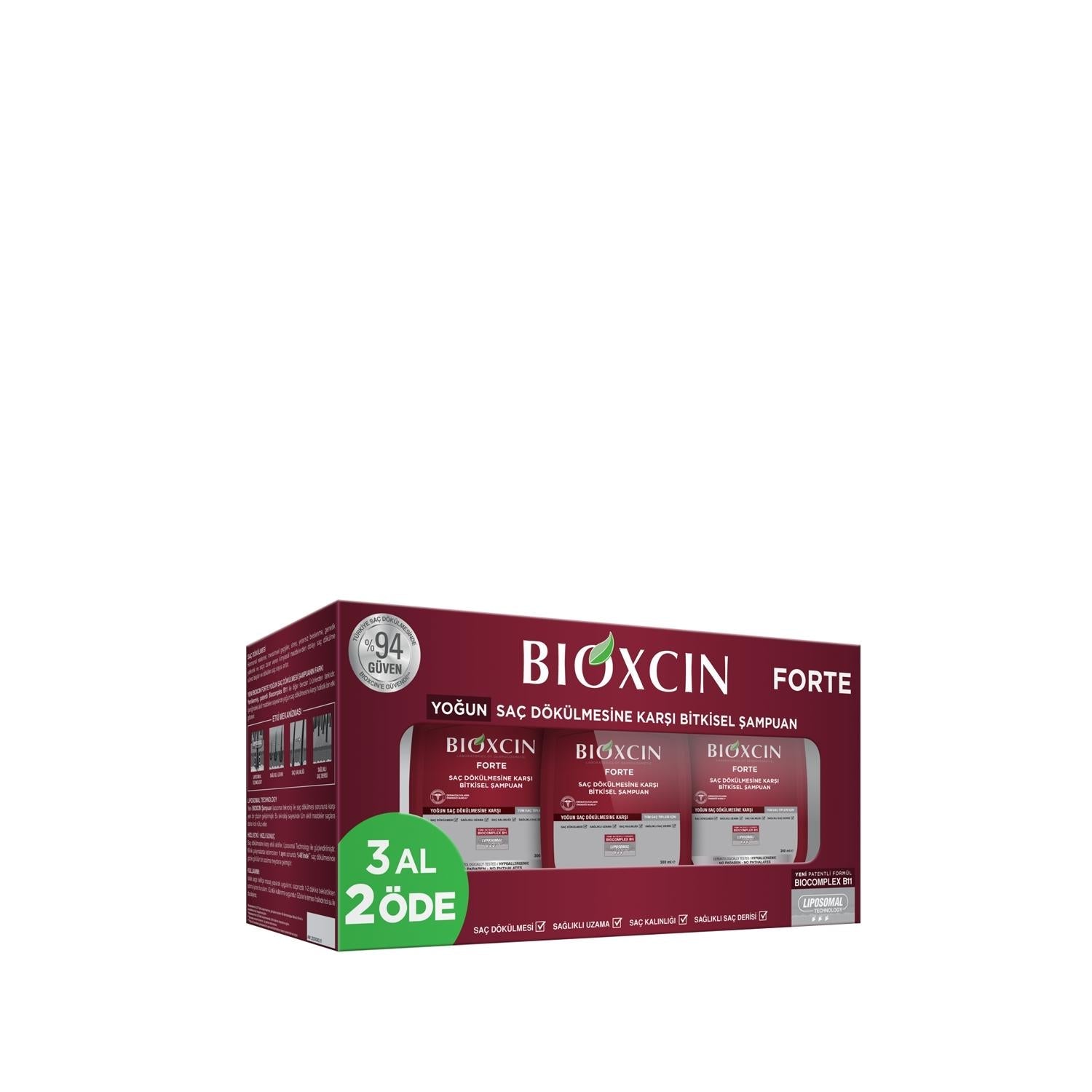 Bioxcin Forte Shampoo - 3 For 2 Deal | 8x Intense Formula - image 27
