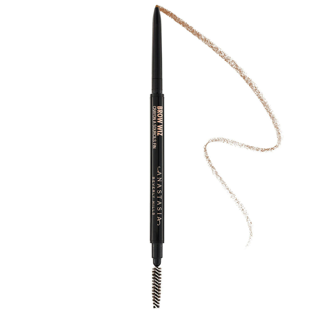 Anastasia Beverly Hills Brow Wiz Ultra-Slim Precision Eyebrow Pencil for Natural-Looking Eyebrows Brow Wiz Ultra-Slim Eyebrow Pencil by Anastasia Beverly Hills eyebrow pencil, precision eyebrow, ultra-slim eyebrow pencil, professional-quality makeup, natural-looking eyebrows, brow grooming, makeup tools, beauty essentials, Anastasia Beverly Hills, Brow Wiz, sensitive skin friendly, cleaner beauty, brow definition, sparse eyebrows, makeup for beginners, beauty products
