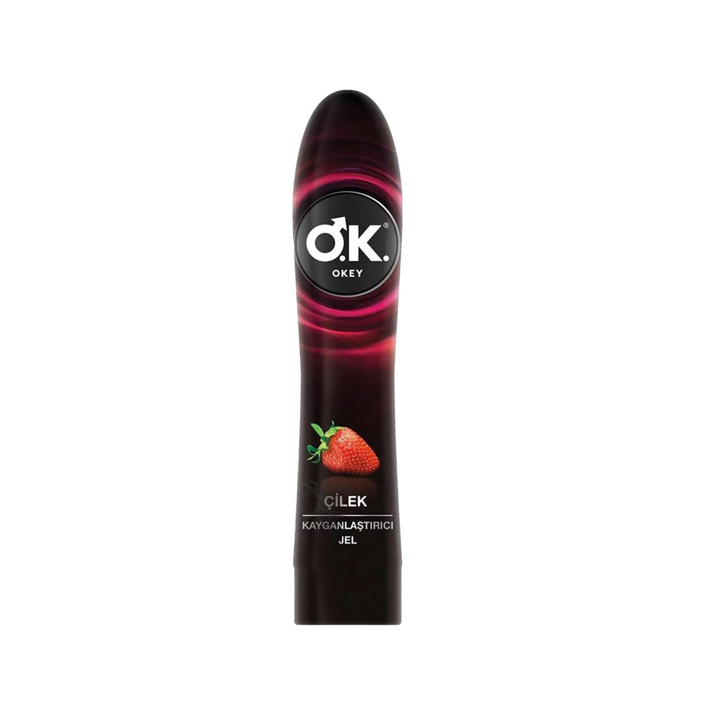Okey Strawberry Flavored Lubricating Gel - 100ml Intimate Lubricant for Adults, Enhances Comfort & Experience Okey Strawberry Lubricating Gel - Intimate Lubricant for Adults lubricating gel, strawberry flavored lubricant, intimate lubricant, personal lubricant gel, Okey lubricant, adult intimate products, flavored lubrication, comfort enhancement, pleasure products, relationship essentials, sensual products, personal care, intimacy solutions