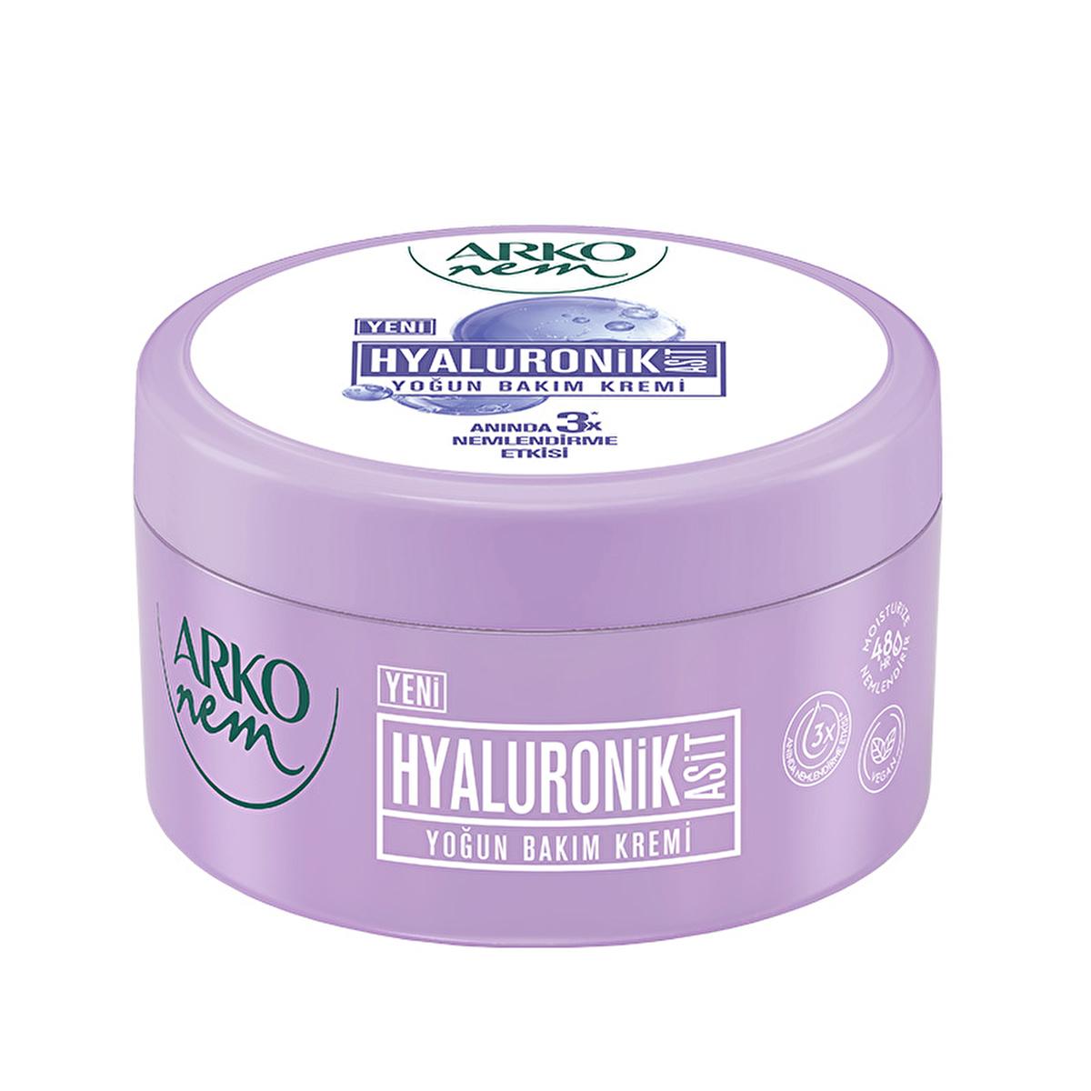 Arko Nem - Hyalüronik Asit Yoğun Bakım Kremi - 8.45 fl oz - Vegan & Cruelty-Free Moisturizing Cream Arko Nem Hyaluronic Acid Cream - Vegan & Cruelty-Free Hyaluronic Acid Moisturizing Cream, Vegan Skincare Products, Intensive Hydration Cream, Long-lasting Moisturizer, Cruelty-free Beauty Products, Moisturizing Cream, Vegan Beauty Products, Skincare Essentials, Dry Skin Solutions, Dehydrated Skin Relief, Hyaluronic Acid Benefits, Cruelty-Free Skincare, Long-Lasting Hydration, Skin Moisturizer, Vegan Moisturiz