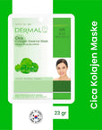Dermal Cica Collagen Sheet Mask for Soothing Hydration 23g