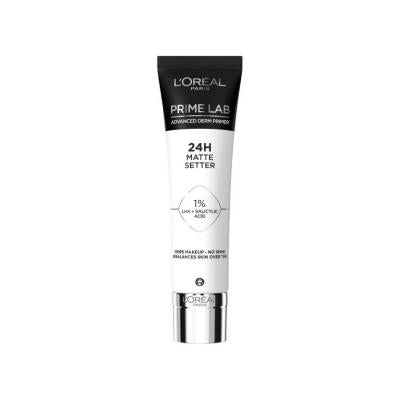 Loreal Paris Prime Lab Matte Makeup Primer - 24 Hour Matte Finish, Long Lasting Foundation Primer for Oily Skin - Foundation