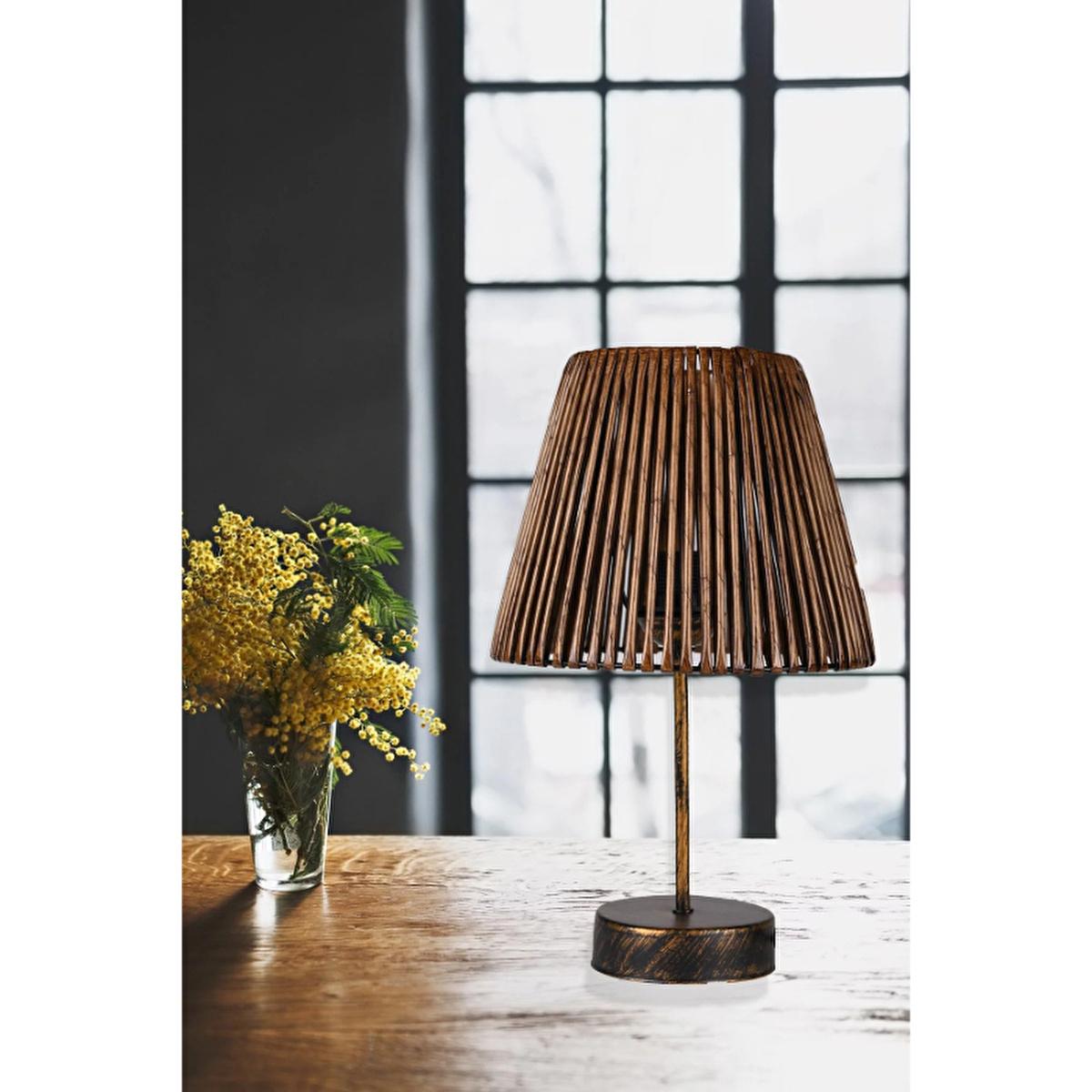 HMY Design Faune Eskitme Abajur Table Lamp with E27 Socket - Adjustable Interior Lighting, CE Certified HMY Design Faune Table Lamp - E27 Socket, CE Certified Table Lamp, Adjustable Lamp, E27 Socket Lamp, CE Certified Lamp, Interior Lighting, Home Decor, Stylish Lighting, Safe Lighting, Adjustable Lighting, Living Room Lamp, Reading Lamp