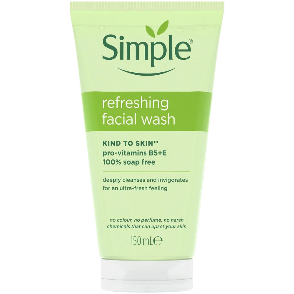 Simple Kind to Skin Refreshing Facial Wash Gel 150 ml