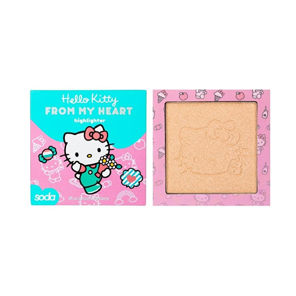 Soda Hello Kitty Highlighter - Natural Glow Makeup for Daily or Creative Looks - view 2