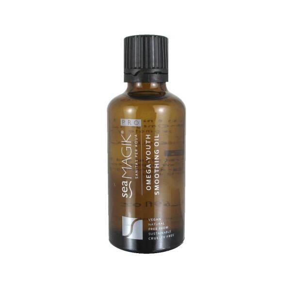 Dead Sea Spa Magik Pro Omega-Youth Smoothing Facial Oil - Natural Anti-Aging Skincare with Omega 3-6-9 - Vitamin & Supplement