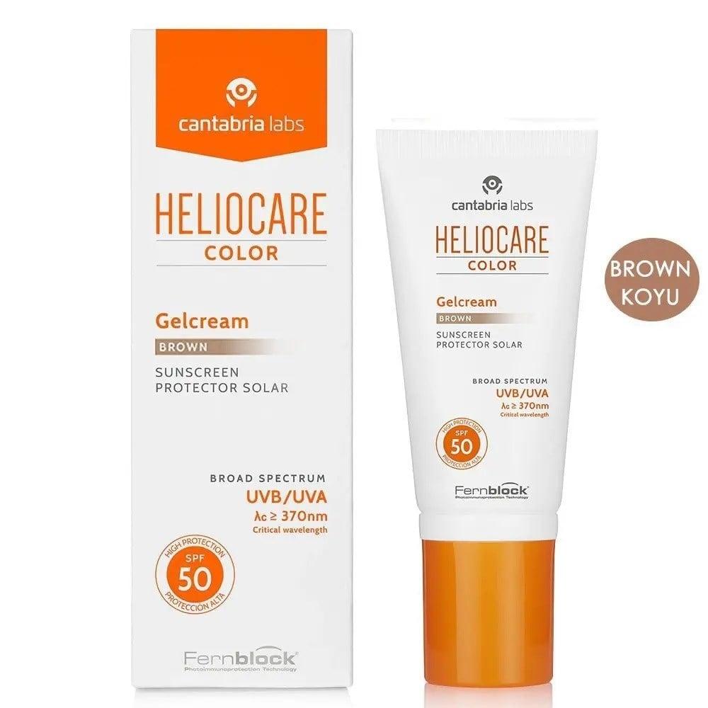 heliocare color gel cream brown spf 50, heliocare color cream application, heliocare gel cream packaging Heliocare Color Gel Cream Brown - SPF 50 High Protection | 1.7 fl oz Heliocare Color Gel Cream Brown SPF 50 heliocare, color-gel-cream, spf-50, high-protection, anti-aging, sun-protection, non-comedogenic, bronzer, gel-cream, ai-generated