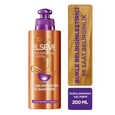 loreal elseve curl defining cream 200ml, loreal amla oil hair cream for curly hair Loreal Elseve Mucizevi Amla Yağı - Bukle Belirginleştirici | 200 ml Loreal Elseve Curly Hair Cream - Amla Oil Treatment loreal, curl-care, amla-oil, hair-cream, curly-hair, wavy-hair, hair-care, moisturizing, flourishing-curls, ai-generated