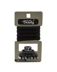 For Your Beauty Towel & Claw Clip Set 1 Set