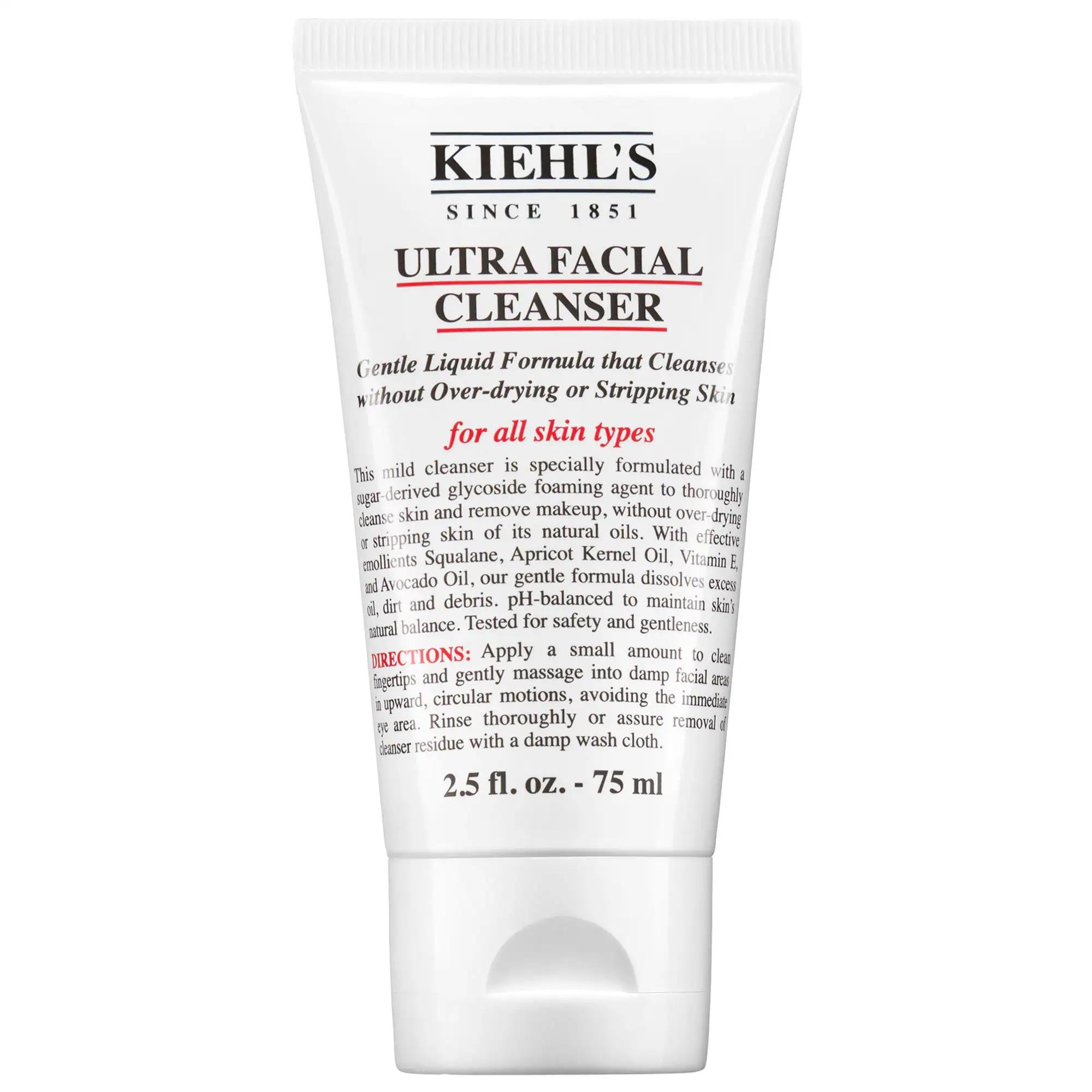 Mini Ultra Facial Cleanser: Gentle Face Wash for Dry Skin - Moisturizing, Oil Removing, Clean at Sephora - Apricot, Avocado, Squalane Mini Ultra Facial Cleanser - Gentle Face Wash for Dry Skin facial cleanser, gentle face wash, dry skin cleanser, mini facial cleanser, oil cleanser, apricot oil cleanser, avocado oil face wash, squalane facial cleanser, clean at sephora cleanser, moisturizing facial cleanser, face wash, cleanser, dry skin, normal skin, moisturizing, hydrating, gentle, foaming, apricot kernel 