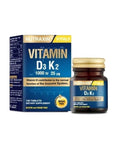 Nutraxin D3 K2 Vitamin Supplement: 120 Tablets for Bone Health, Immune Support - Vitamin D3 1000 IU & K2 25 mcg - Boost Calcium Absorption - image 2