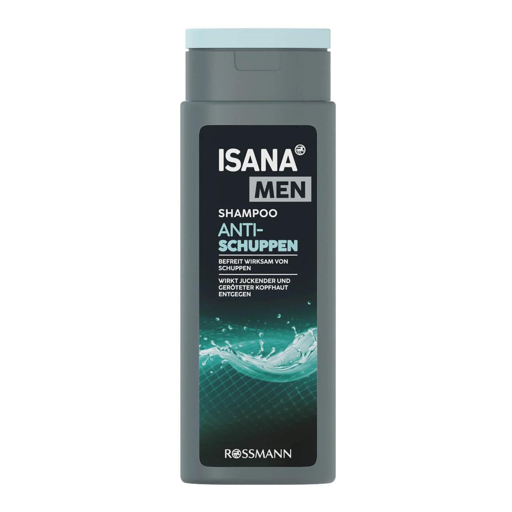 Isana Men Anti-Dandruff Shampoo for Flake-Free Hair 250ml