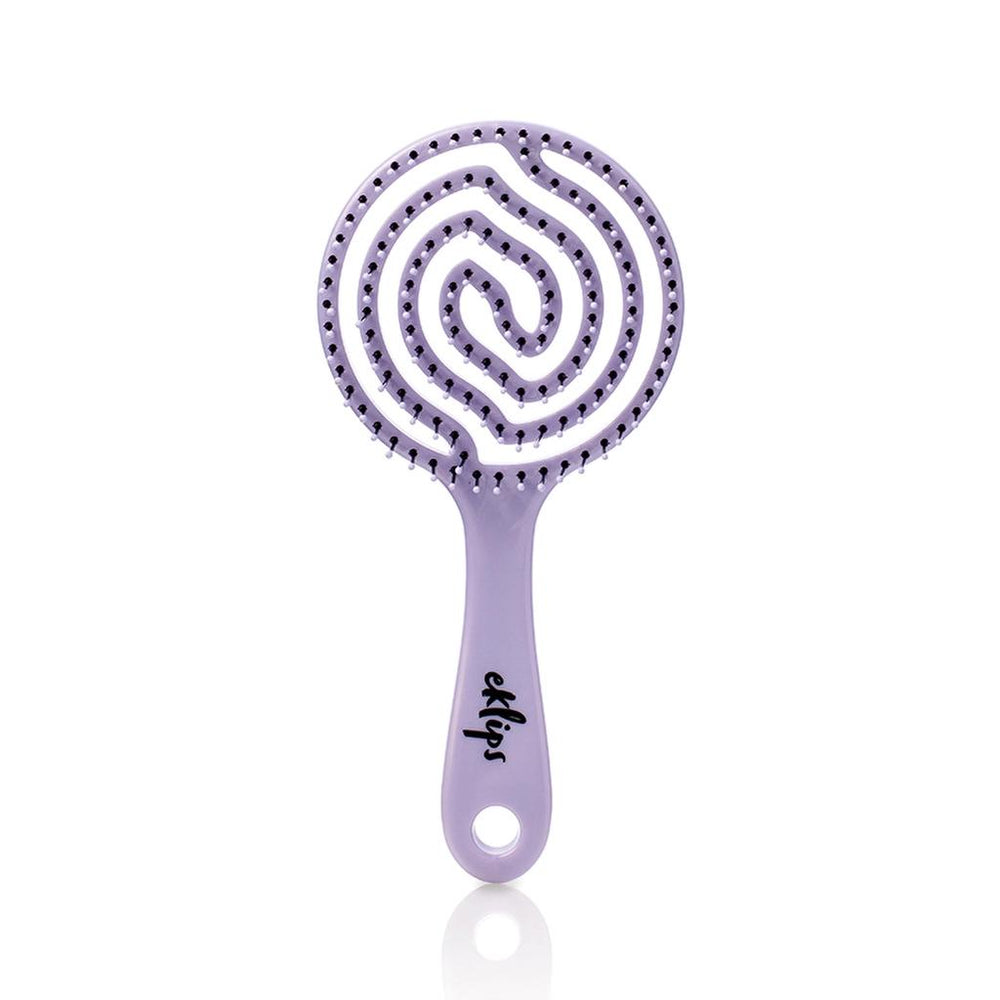 Eklips 3D Detangling Hair Brush Lilac for Smooth Styling