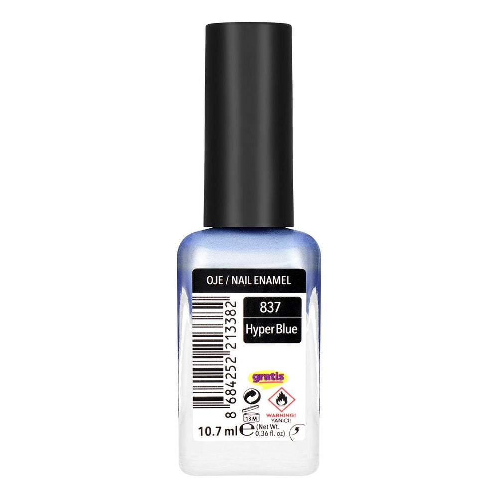 LYKD My Style Up Nail Enamel 837 Hyper Blue 10ml