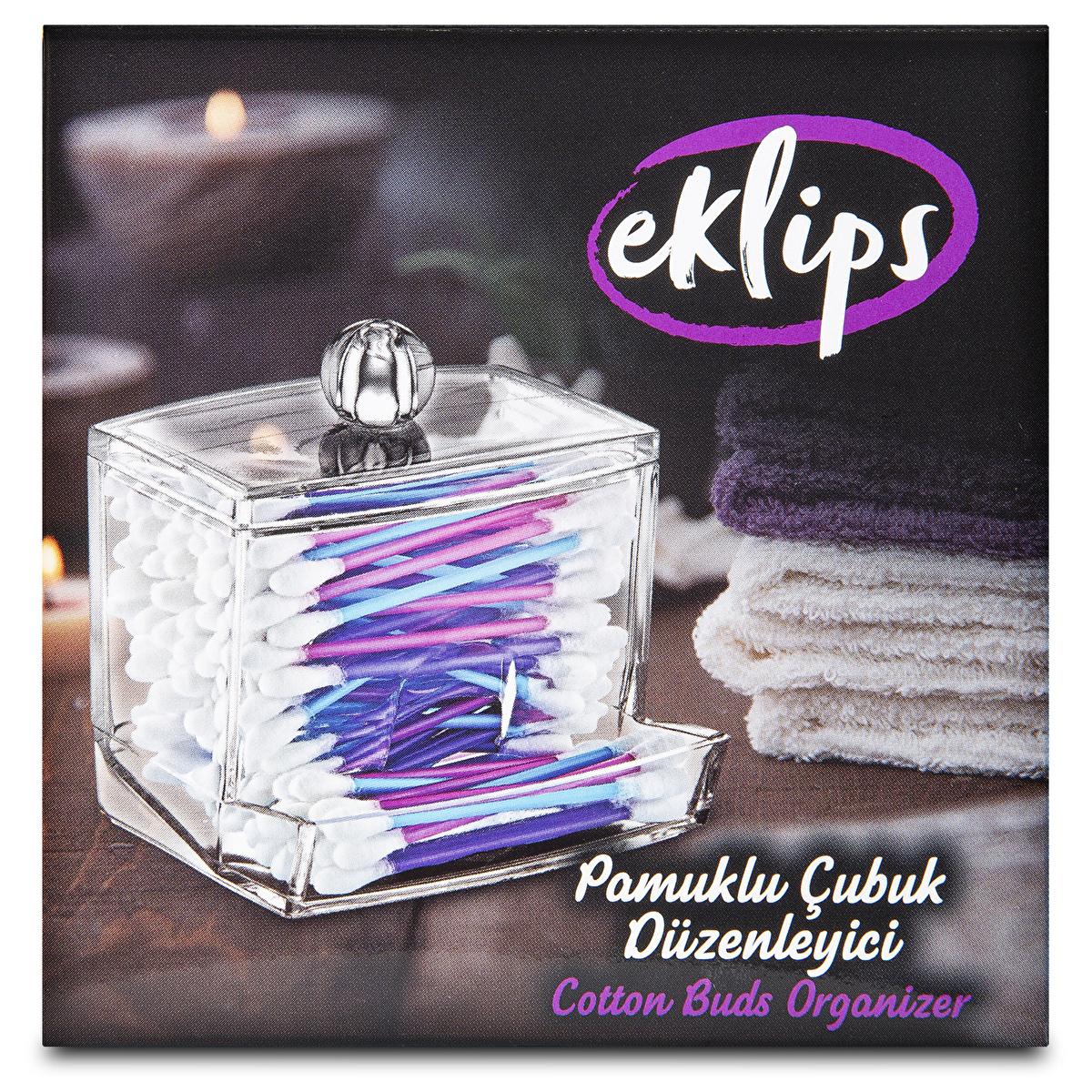 Eklips Clear Acrylic Cotton Swab Organizer - Hygienic Q-Tip Holder, Stylish Vanity & Bathroom Storage Solution Eklips Cotton Swab Organizer - Hygienic & Stylish Storage cotton swab organizer, cotton bud holder, makeup organizer, vanity organizer, bathroom storage, hygienic cotton swab storage, clear acrylic organizer, q-tip holder, cotton swabs, qtips, makeup storage, bathroom organizer, vanity storage, acrylic organizer, storage container, cosmetic organizer, hygiene, personal care, cleaning supplies, make