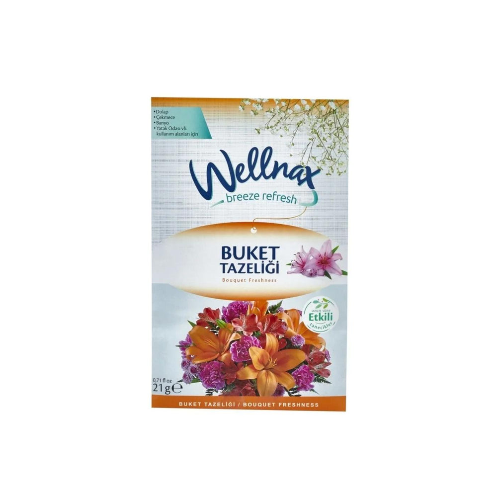 Wellnax Closet & Drawer Scent Sachet Bouquet Freshness 21g
