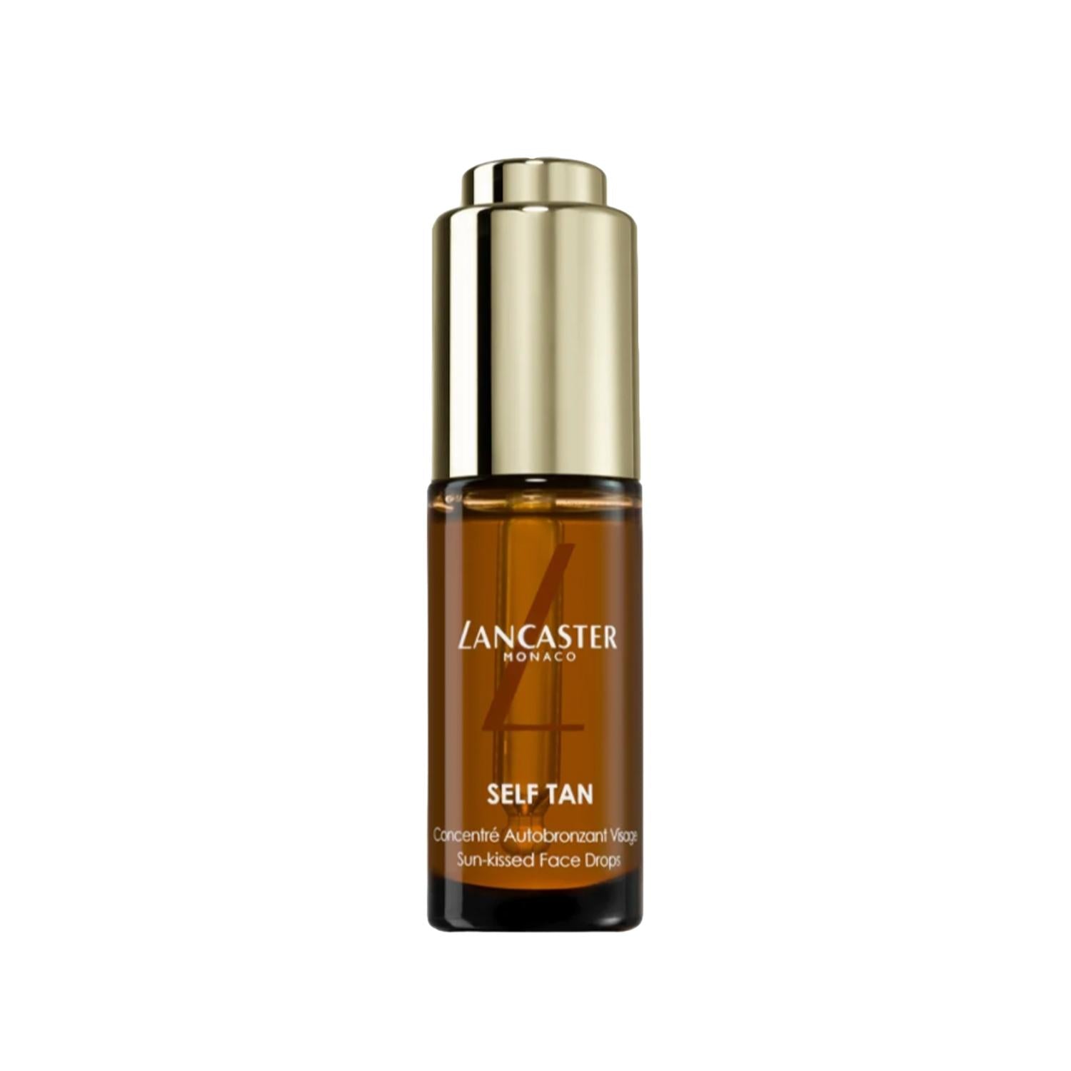 Lancaster Self-Tanning Face Serum - Sun Kissed Face Drops for Natural Glow, Hydrating & Sunless Tan, 0.51 fl oz Lancaster Self-Tanning Face Serum for Natural Glow self-tanning face serum, sunless tan face, Lancaster skincare, face bronzing serum, natural glow face product, hydrating face serum, sunless tanning, facial skincare, cosmetic serum, travel-friendly cosmetics, skincare for glow, sun-kissed glow, face care products
