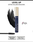 Note Level Up Extra Volume Mascara in Black