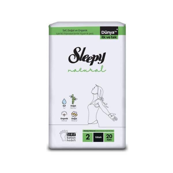 Sleepy Natural Ultra Sensitive Pads Long 20 Count