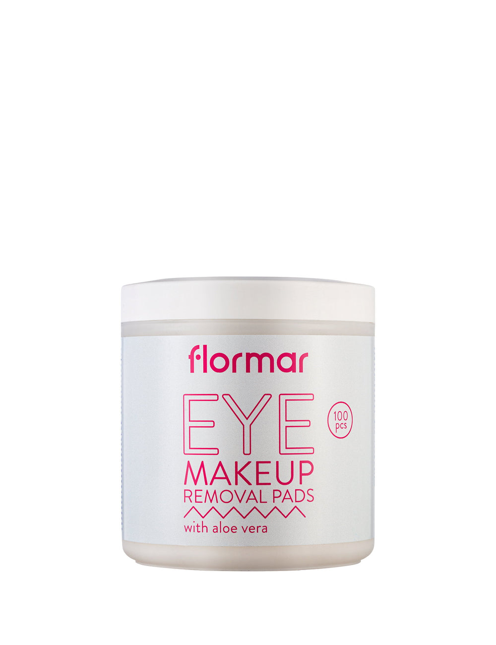 Flormar Aloe Vera & Glycerin Eye Makeup Remover Pads 100 Count