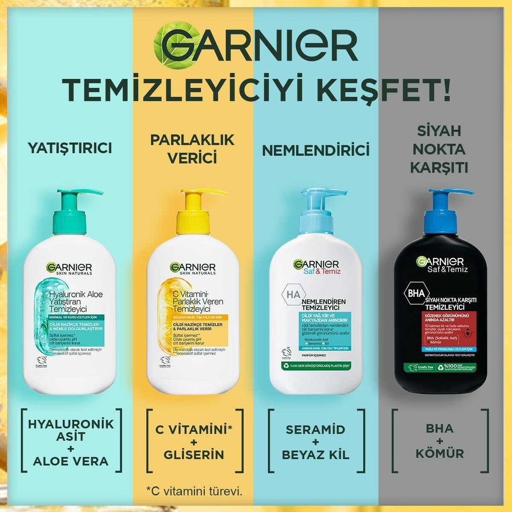 Garnier Vitamin C Brightening Facial Cleanser - 8.45 fl oz - Enhances Skin Radiance & Provides Antioxidant Benefits - image 8