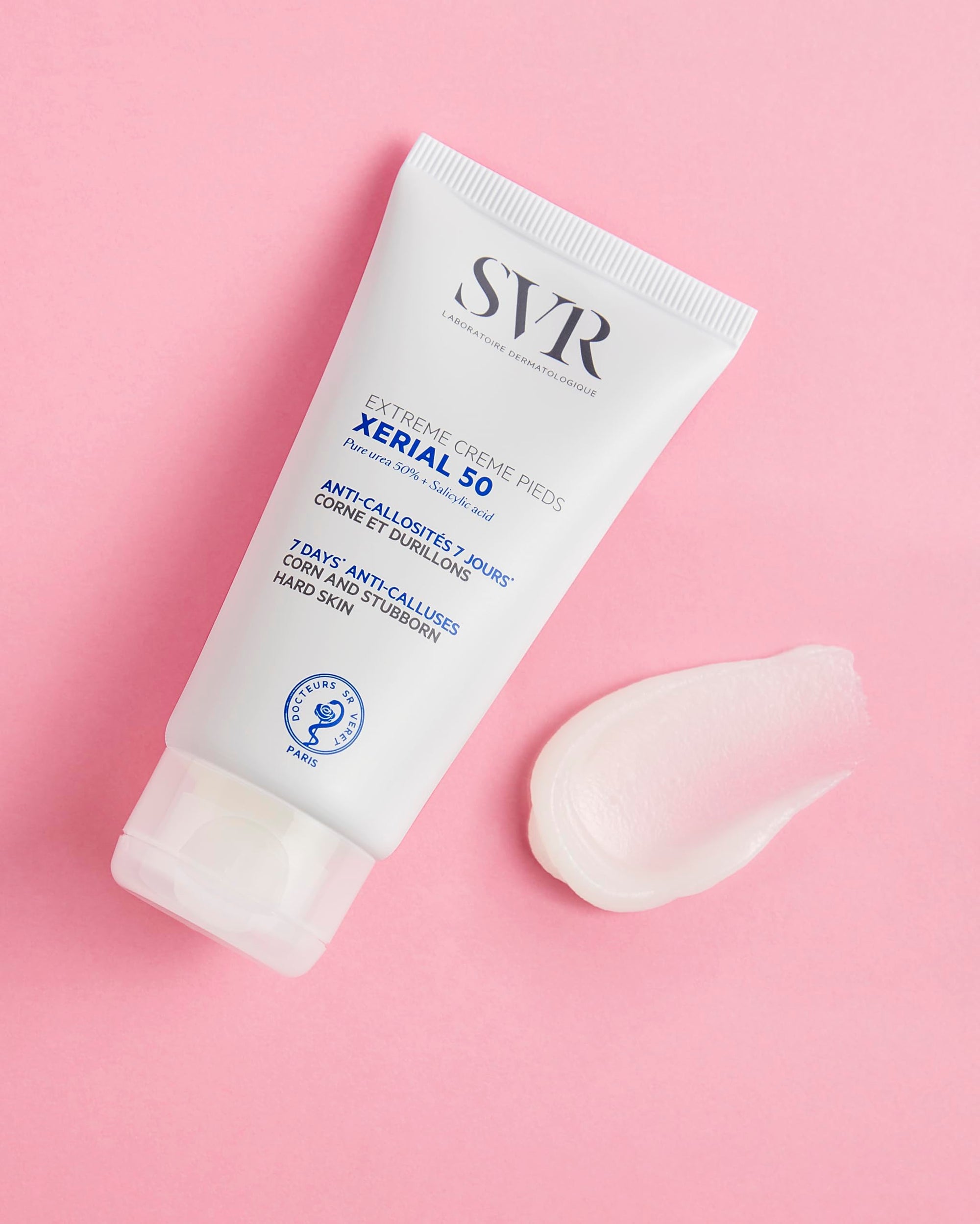SVR Creme Pieds Xerial 30 - Intensive Foot Cream for Dry Feet with 30% Urea, Moisturizing &amp; Soothing, 1.69 fl oz