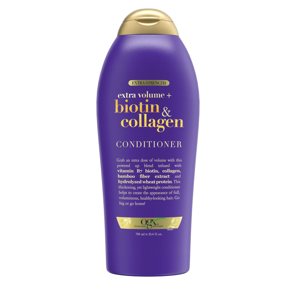 OGX Biotin & Collagen Thickening Hair Conditioner - 13.01 fl oz - Nourishes & Thickens Hair