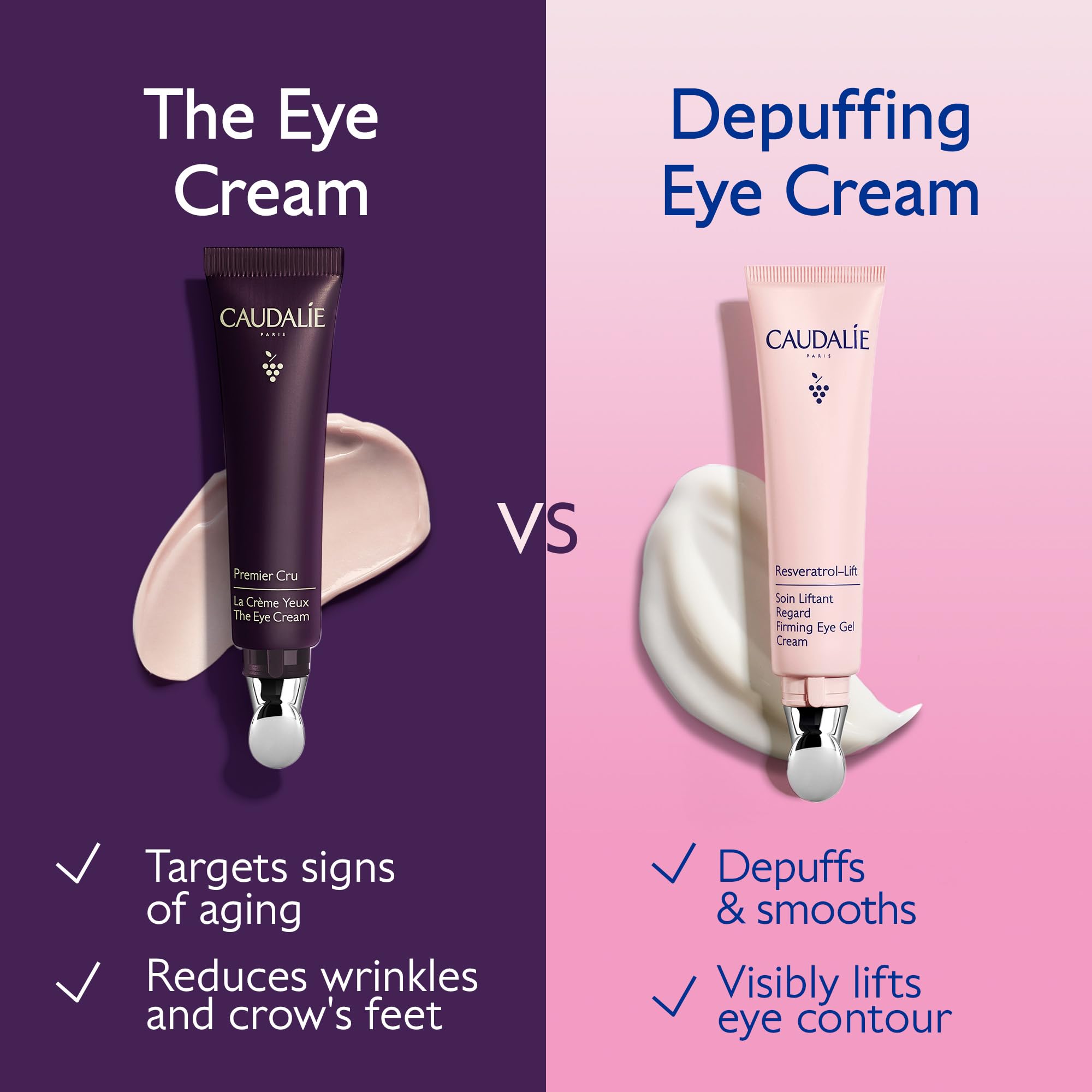 Caudalie Resveratrol Lift Firming Eye Cream - Anti-Aging, Firming &amp; Lift Eye Cream 0.51 fl oz