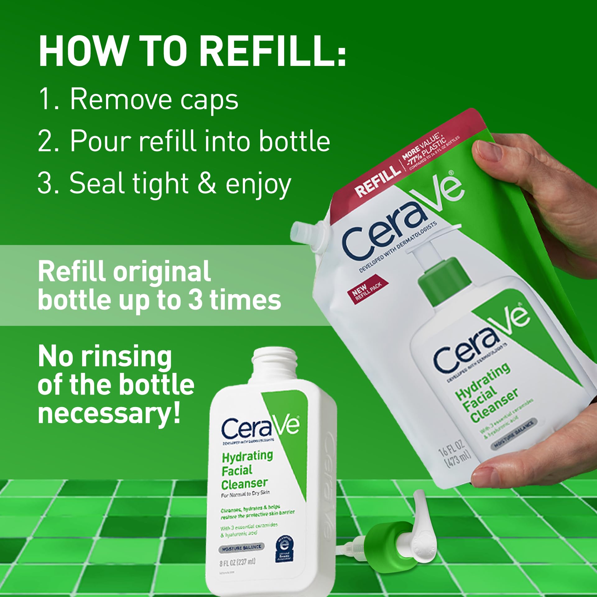 Cerave moisturizing cleaner 20 ml