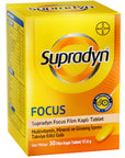 Supradyn Multivitamin Supplement with Ginseng for Adults - Boosts Energy and Cognitive Function