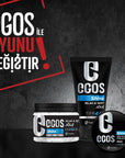 Egos Wet Strong Hair Gel 400ML - Long Lasting Hold | Styling Gel