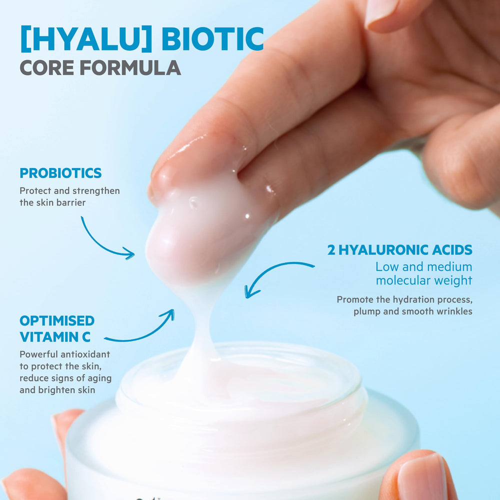 SVR Hyalu Biotic Regenerating Plumping Anti-aging Face Cream/Gel - Sensitive Skin Friendly, Hydrating, Vitamin C Enriche