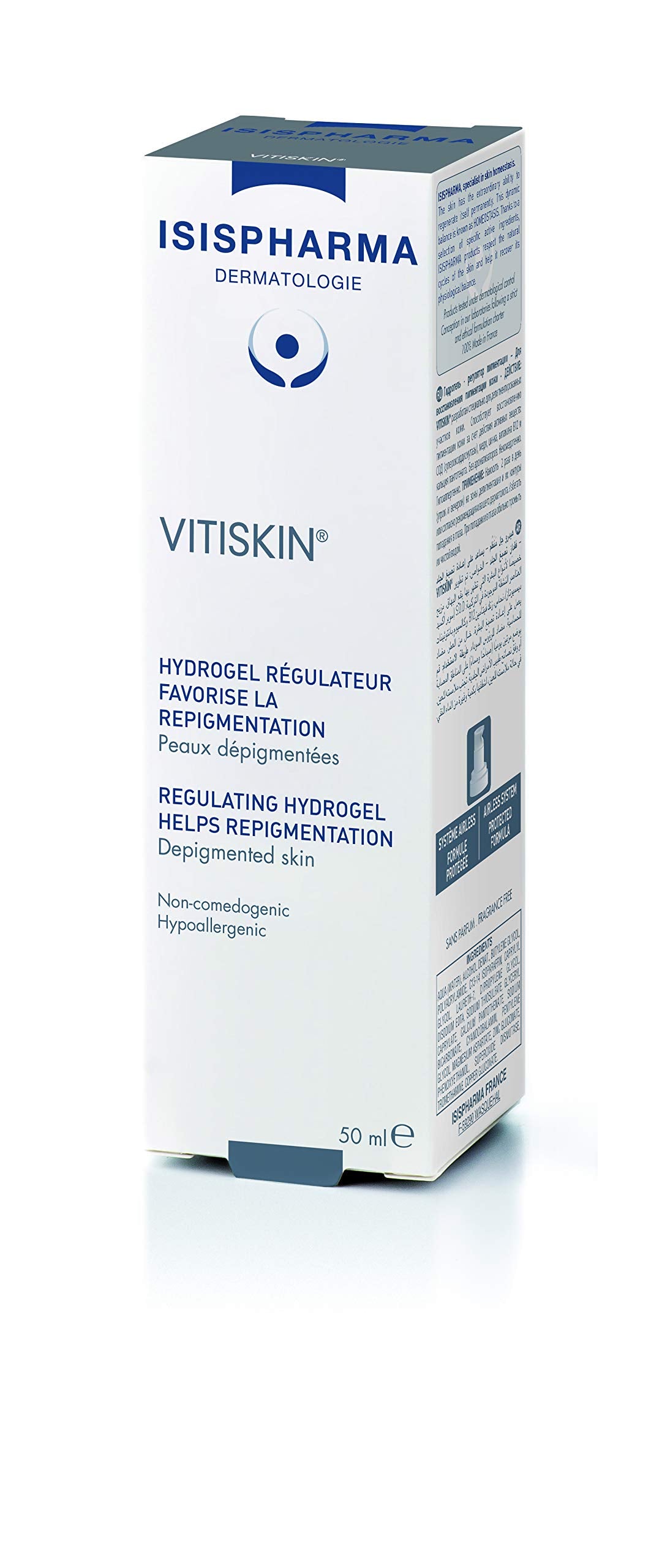Isis Pharma Vitiskin Gel 50ml - Hyperpigmentation Treatment &amp; Skin Discoloration Care Gel