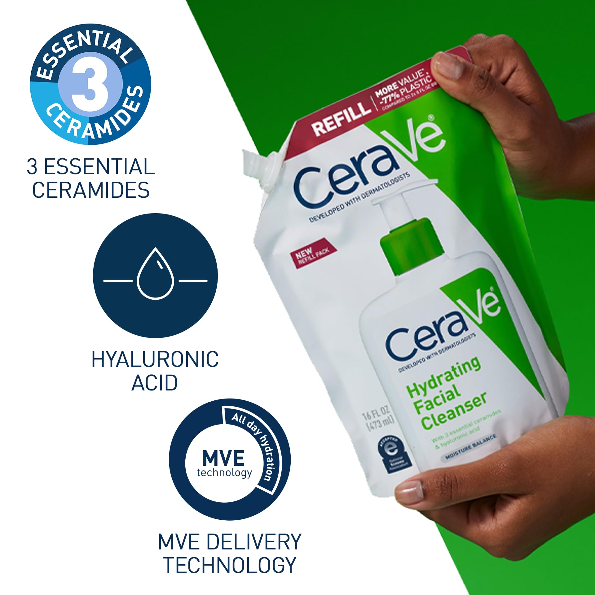 Cerave moisturizing cleaner 20 ml