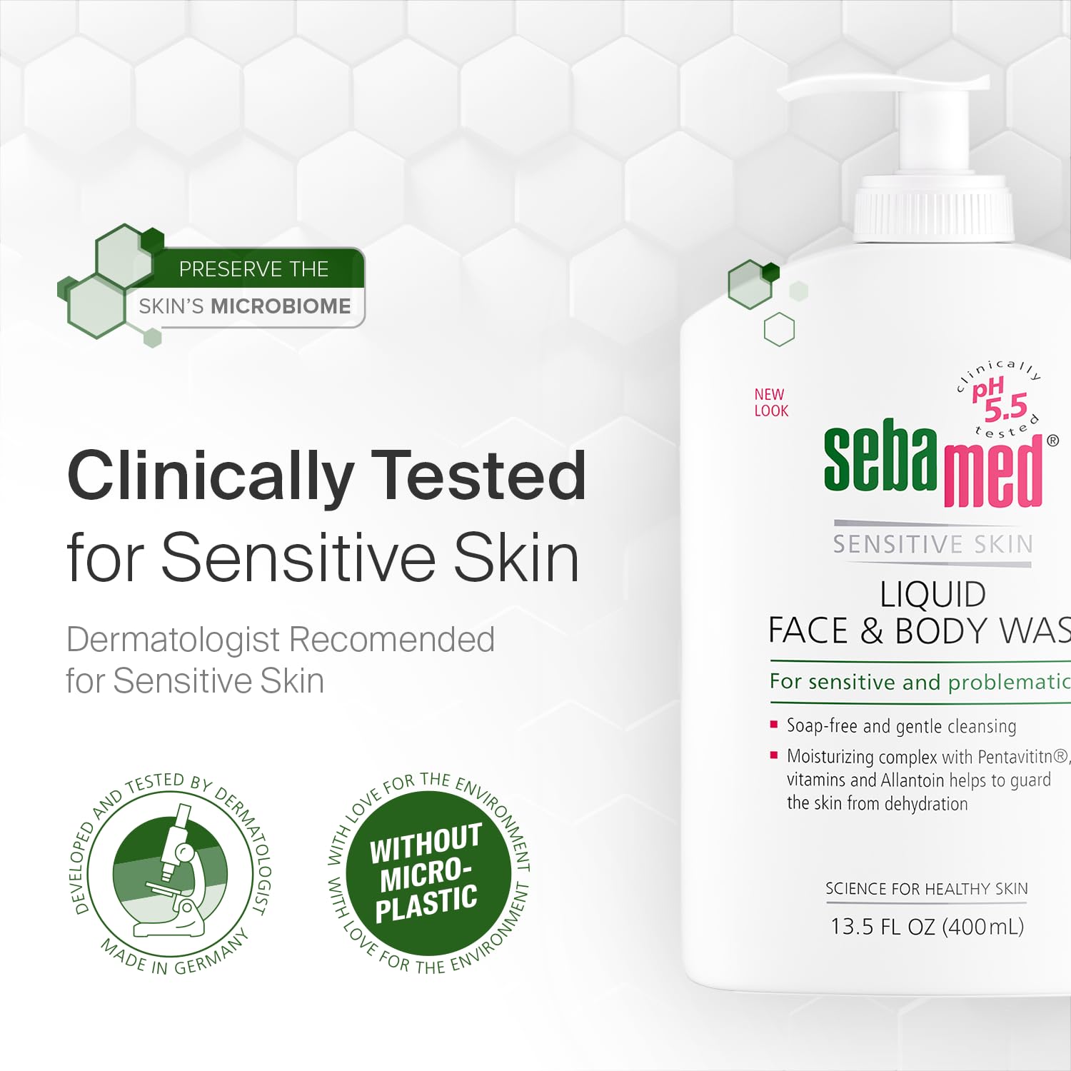 Sebamed Liquid Face &amp; Body Wash - 1000 ml - image 14