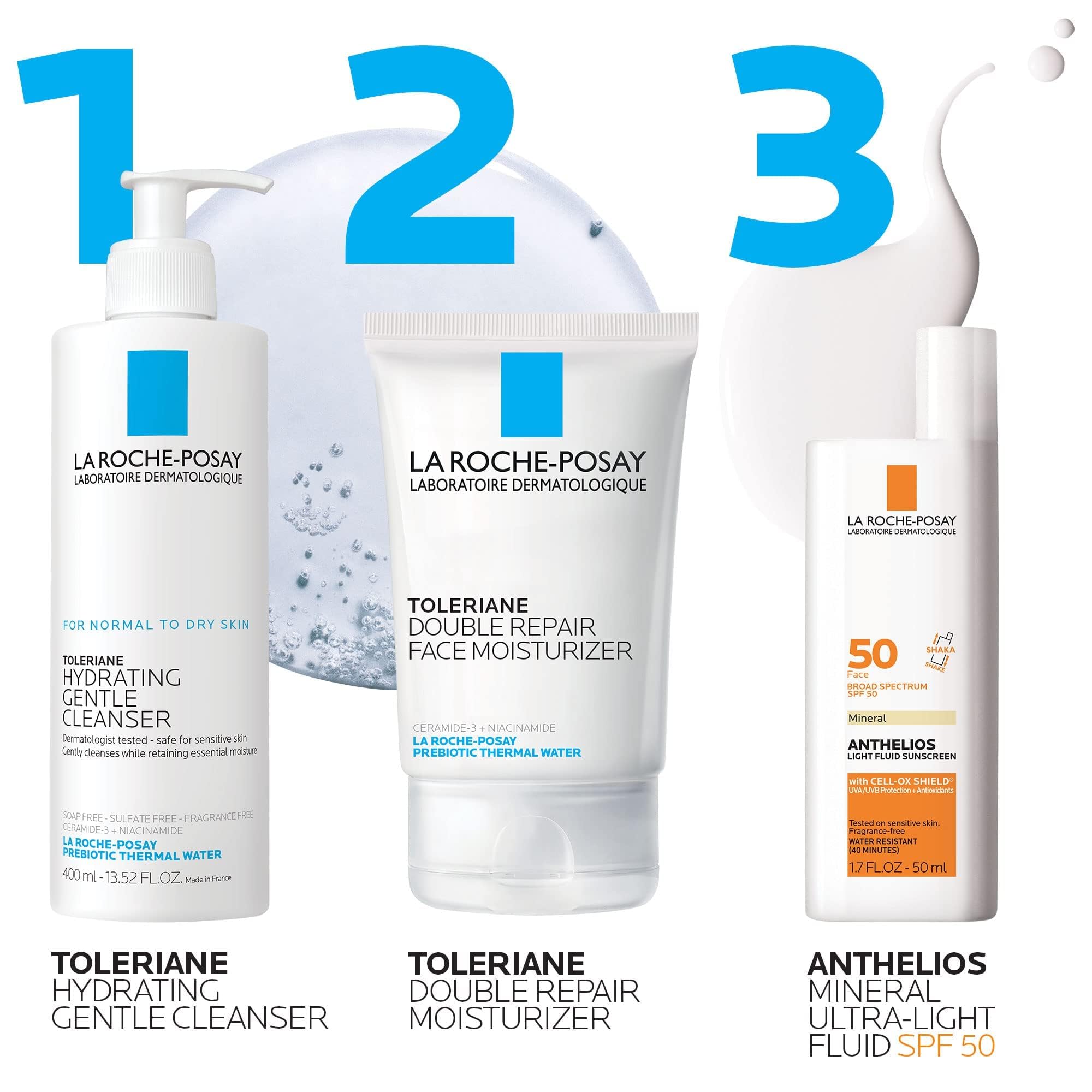 La Roche-Posay Tinted Sunscreen Gel-Cream SPF 50+ - Oil Control, Matte Finish for Sensitive Skin - image 17