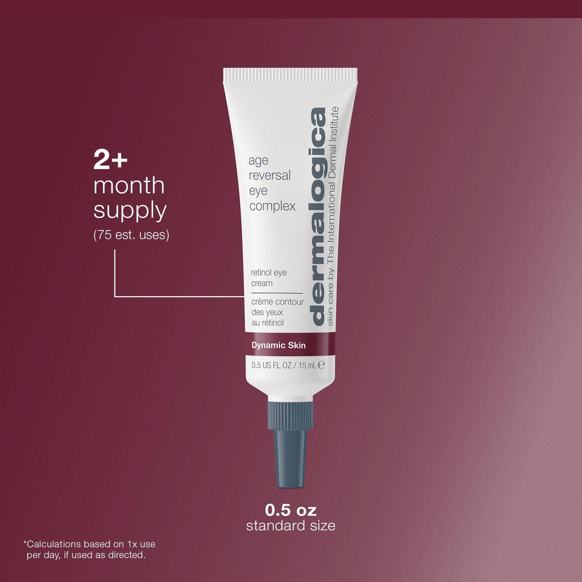 Dermalogica Age Reversal Eye Cream - Anti-Aging Vitamin C Eye Cream for Dark Circles &amp; Fine Lines