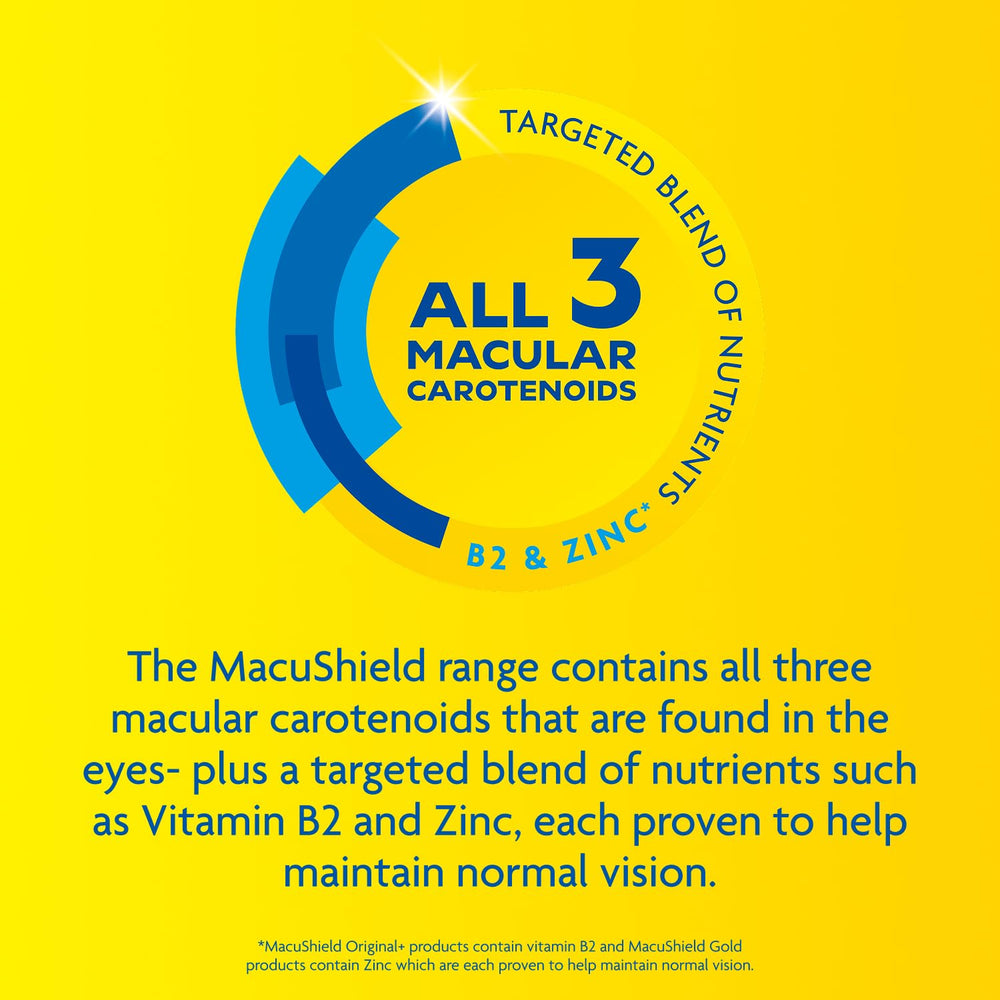 MacuShield Gold Eye Health Supplement - 90 Capsules with Lutein, Zeaxanthin & Antioxidants - image 4