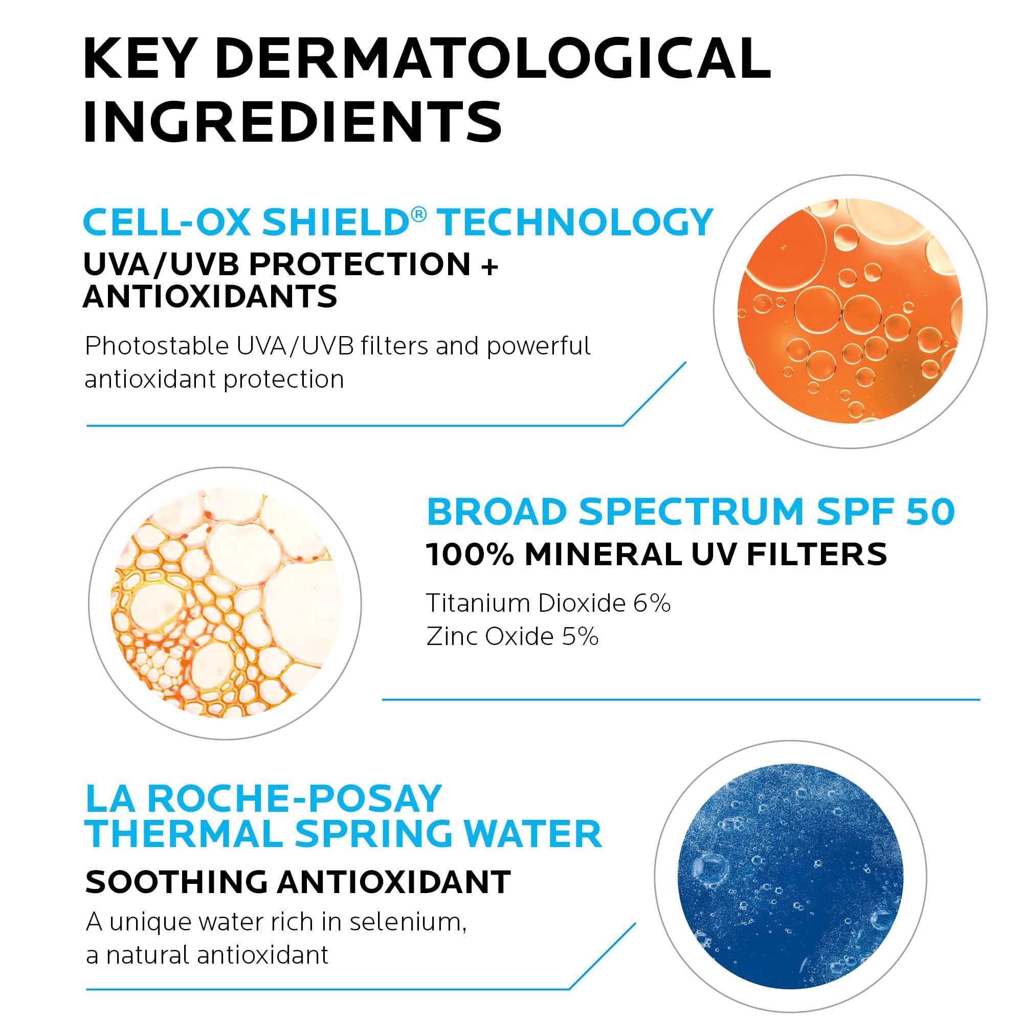La Roche-Posay Tinted Sunscreen Gel-Cream SPF 50+ - Oil Control, Matte Finish for Sensitive Skin - image 15
