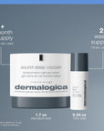 Dermalogica Sound Sleep Cocoon Night Gel-Cream - Anti-Aging Facial Hydration for Sensitive Skin, 1.69 fl oz