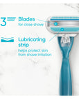 Gillette Venus Smooth Razor Blades 8 Count - For Women's Shaving