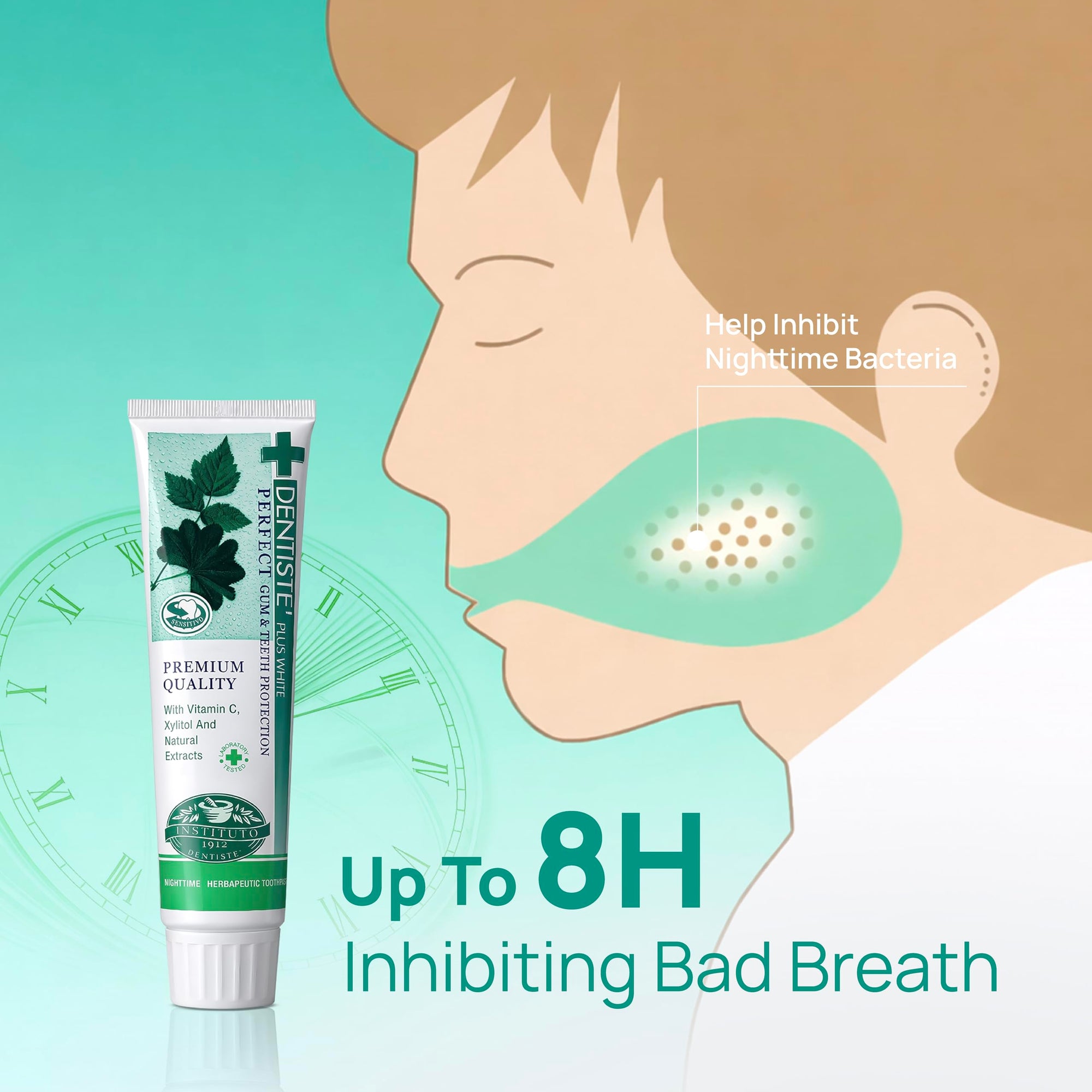 Dentiste Plus White Nighttime Sensitive Toothpaste - 100 g