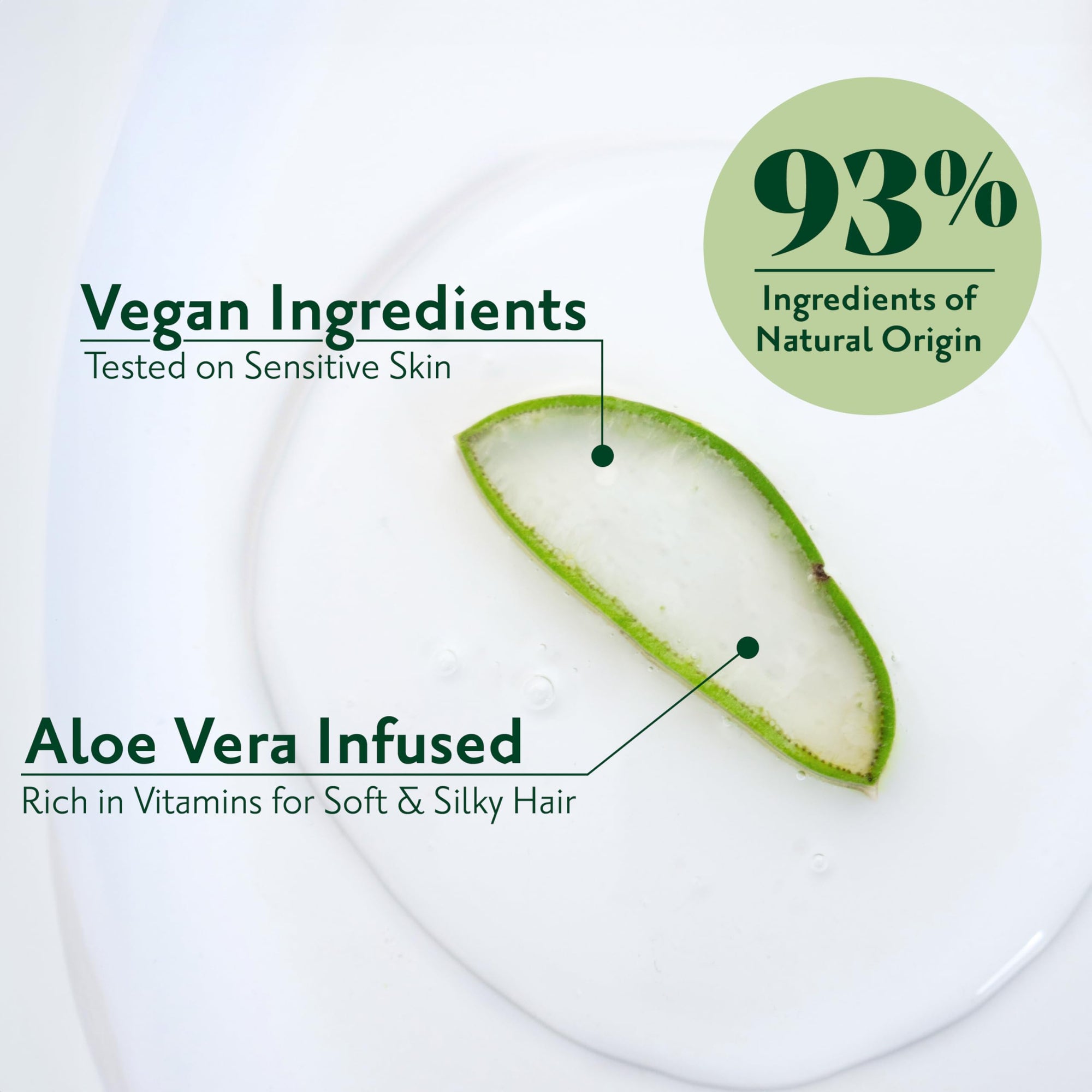 Herbatint Aloe Vera Colored Hair Shampoo - Nourishing, Paraben-Free, 8.79 fl oz